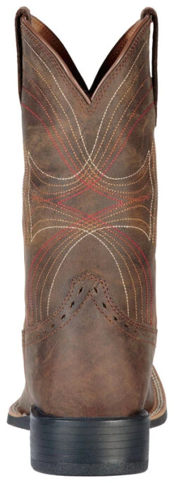 'Ariat' Men's Sport Western Square Toe - Brown -Fashion Shoes 10010963 heel 1024x1024@2x