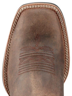 'Ariat' Men's Sport Western Square Toe - Brown -Fashion Shoes 10010963 toe 1024x1024@2x
