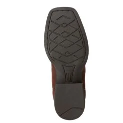 'Ariat' Youth 8" Hoolihan Alamo - Orange / Brown -Fashion Shoes 10021598 sole 1024x1024@2x