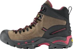 'Keen Utility' Men's 6" Pittsburgh WP Steel Toe - Bison Brown / Red / Black -Fashion Shoes 1007024 P2 large 1024x1024@2x