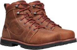 'Keen Utility' Women's 6" Seattle WP Safety Toe - Gingerbread / Black -Fashion Shoes 1022085 PLA large 1024x1024@2x