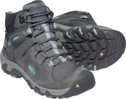 'Keen Outdoor' Women's Steens WP Leather Mid Hiker - Steel Grey / Ocean Wave 11 'Keen Outdoor' Women's Steens WP Leather Mid Hiker - Steel Grey / Ocean Wave -Fashion Shoes 1022332 PPS large 1024x1024@2x