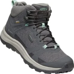 'Keen Outdoor' Women's Terradora II WP Mid Hiker - Magnet / Ocean Wave -Fashion Shoes 1022353 FLR large 1024x1024@2x