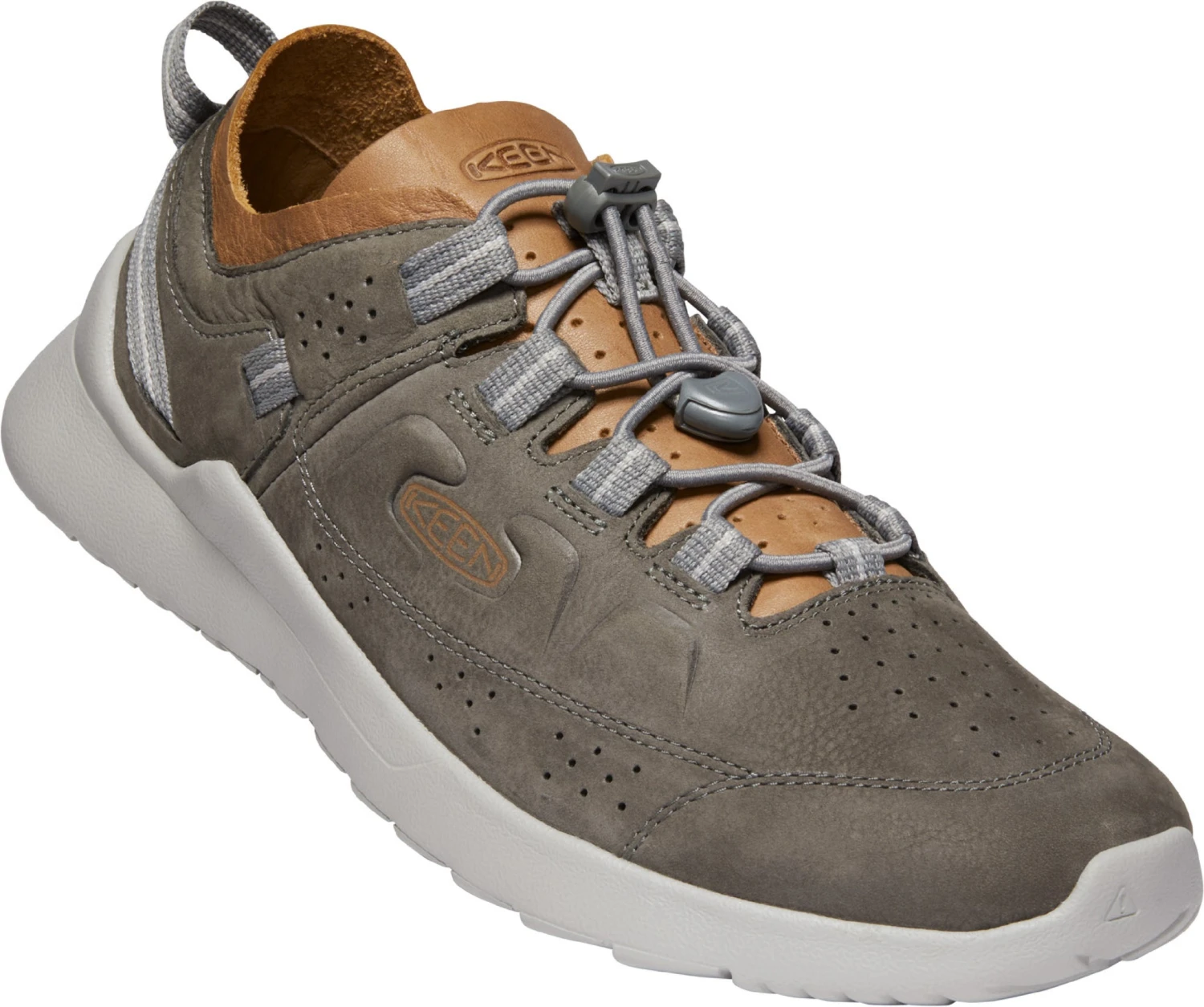 'Keen Outdoor' Men's Highland Oxford Sneaker - Steel Grey / Drizzle 4 'Keen Outdoor' Men's Highland Oxford Sneaker - Steel Grey / Drizzle - Image 4