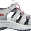 'Keen Outdoor' Women's Astoria West Sandal - Grey / Coral