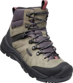'Keen Outdoor' Men's Revel IV Mid Polar WP Boot - Steel Grey / Magnet -Fashion Shoes 1025454 FLR large 1024x1024@2x