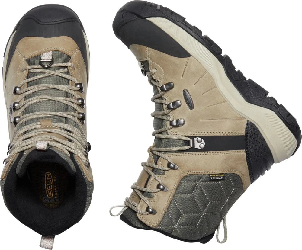 'Keen Outdoor' Women's Revel IV High Polar WP Boot - Vetiver / Peachy Keen 2 'Keen Outdoor' Women's Revel IV High Polar WP Boot - Vetiver / Peachy Keen - Image 2