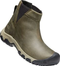 'Keen Outdoor' Women's Greta Insulated WP Chelsea Boot - Olive / Timberwolf -Fashion Shoes 1025527 FLR large 1024x1024@2x