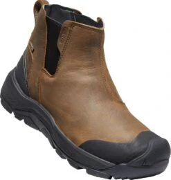 'Keen Outdoor' Men's Revel IV Chelsea Insulated WP Boot - Canteen / Black -Fashion Shoes 1025559 FLR large 1024x1024@2x