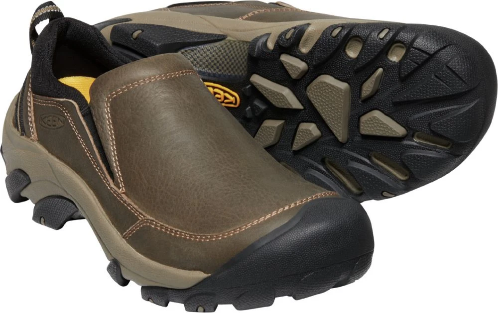 'Keen Outdoor' Men's Targhee II Soho Slip On - Grey / Black 4 'Keen Outdoor' Men's Targhee II Soho Slip On - Grey / Black - Image 4