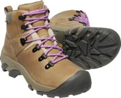 'Keen Outdoor' Women's Pyrenees WP Mid Hiker - Safari / English Lavender -Fashion Shoes 1026257 PPS large 1024x1024@2x