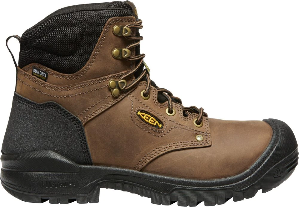 'Keen Utility' Men's 6" Independence EH WP Soft Toe - Dark Earth / Black 1 'Keen Utility' Men's 6" Independence EH WP Soft Toe - Dark Earth / Black