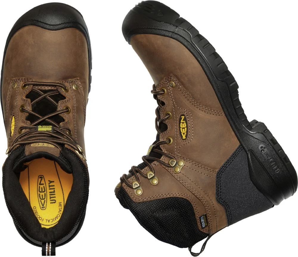 'Keen Utility' Men's 6" Independence EH WP Soft Toe - Dark Earth / Black 2 'Keen Utility' Men's 6" Independence EH WP Soft Toe - Dark Earth / Black - Image 2