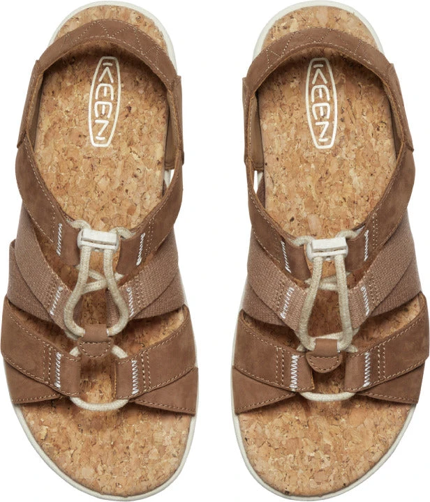 'Keen Outdoor' Women's Elle Mixed Strap Sandal - Toasted Coconut / Birch 2 'Keen Outdoor' Women's Elle Mixed Strap Sandal - Toasted Coconut / Birch - Image 2