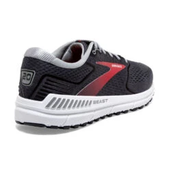 'Brooks' Men's Beast 20 - Pearl / Black / Red -Fashion Shoes 110327 019 H Beast 20 1024x1024@2x