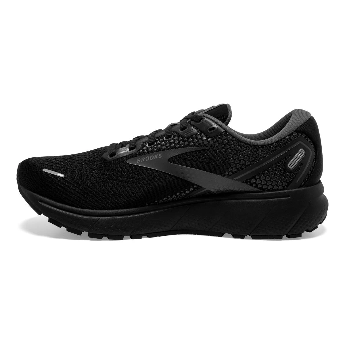 'Brooks' Men's Ghost 14 - Black / Ebony 5 'Brooks' Men's Ghost 14 - Black / Ebony - Image 5