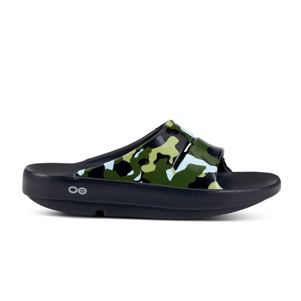 'OOFOS' Women's OOahh Slide Limited Edition - Jungle Camo 1 'OOFOS' Women's OOahh Slide Limited Edition - Jungle Camo