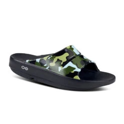 'OOFOS' Women's OOahh Slide Limited Edition - Jungle Camo 12 'OOFOS' Women's OOahh Slide Limited Edition - Jungle Camo -Fashion Shoes 1103BKJUNGCMO shot2 1024x1024@2x