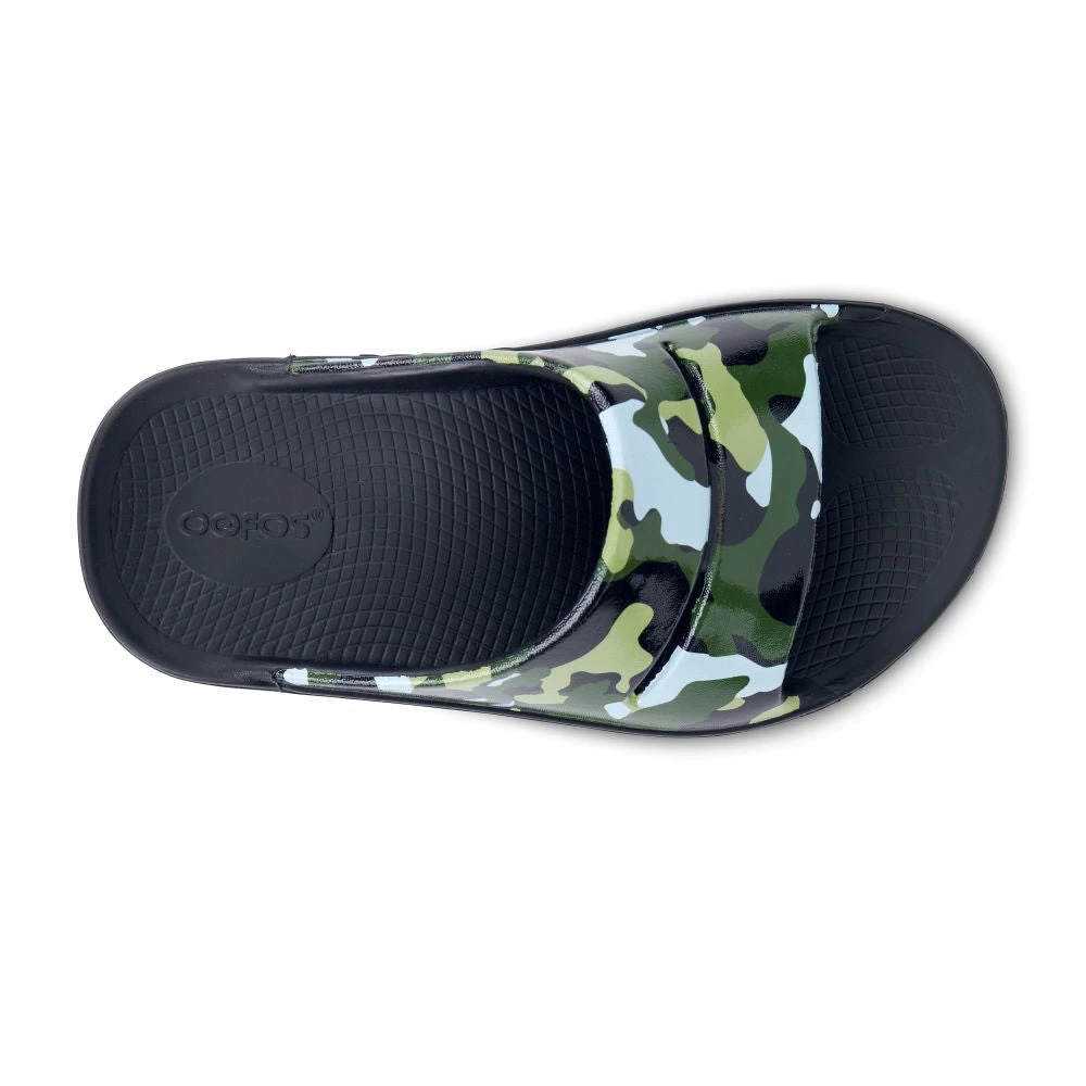 'OOFOS' Women's OOahh Slide Limited Edition - Jungle Camo 2 'OOFOS' Women's OOahh Slide Limited Edition - Jungle Camo - Image 2