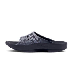 'OOFOS' Women's OOahh Slide Limited Edition - Black / Snake 11 'OOFOS' Women's OOahh Slide Limited Edition - Black / Snake -Fashion Shoes 1103SNAKE shot4 1024x1024@2x