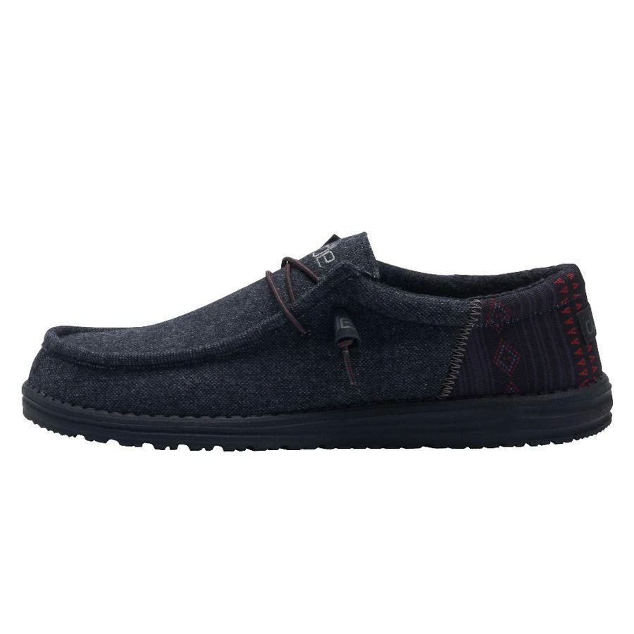 'Hey Dude' Men's Wally Funk Wool - Black Aztec 6 'Hey Dude' Men's Wally Funk Wool - Black Aztec - Image 6