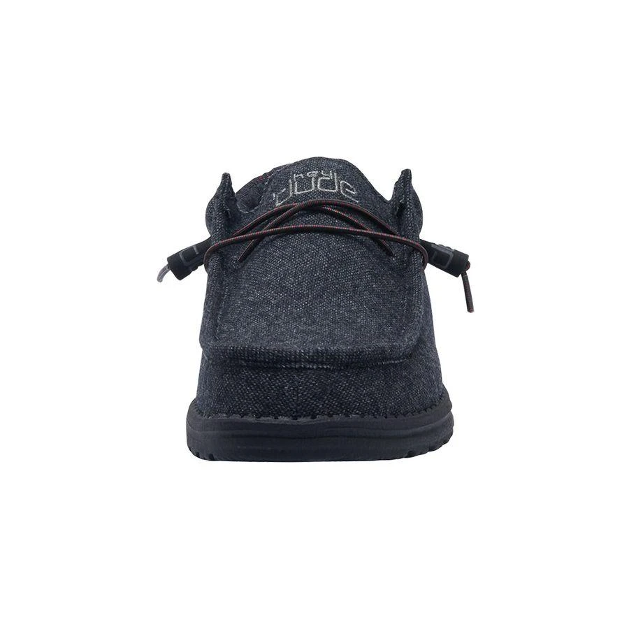 'Hey Dude' Men's Wally Funk Wool - Black Aztec 4 'Hey Dude' Men's Wally Funk Wool - Black Aztec - Image 4