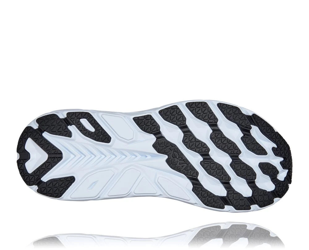 'HOKA' Men's Clifton 8 - Black / White (Wide) 3 'HOKA' Men's Clifton 8 - Black / White (Wide) - Image 3