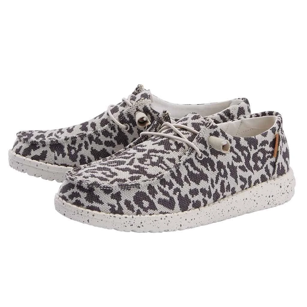 'Hey Dude' Women's Wendy Jungle - Grey Cheetah 1 'Hey Dude' Women's Wendy Jungle - Grey Cheetah