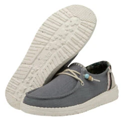 'Hey Dude' Women's Wendy Natural (Fringe) - Indigo -Fashion Shoes 122155700 WENDY NATURAL INDIGO LEFT 3 2048x2048 cc94c379 5e80 4695 8c76 43a7ec86ce51 1024x1024@2x