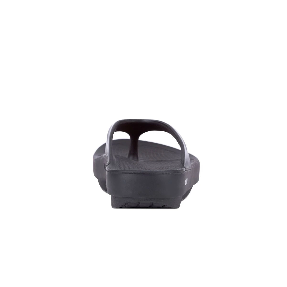 'OOFOS' Women's OOlala Thong - Black Patent 6 'OOFOS' Women's OOlala Thong - Black Patent - Image 6