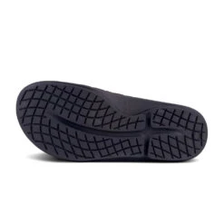 'OOFOS' Unisex OOahh Sport Flex Sandal - Black Matte -Fashion Shoes 1550BLKMATTE shot7 1024x1024@2x