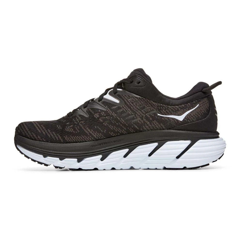 'HOKA' Men's Gaviota 4 - Black / White (Wide) 5 'HOKA' Men's Gaviota 4 - Black / White (Wide) - Image 5