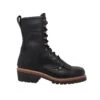 'Adtec' Men's 10" Fireman Logger WP - Black