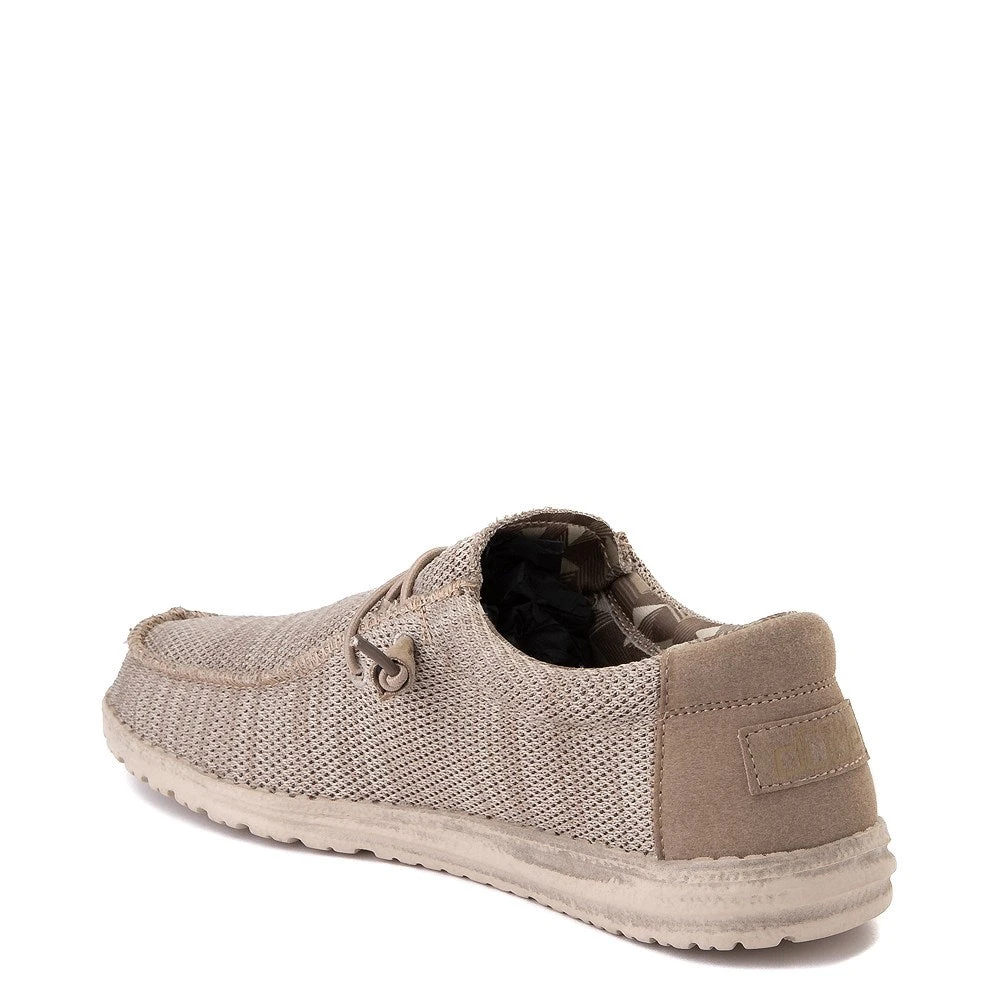 'Hey Dude' Men's Wally Sox - Beige 3 'Hey Dude' Men's Wally Sox - Beige - Image 3