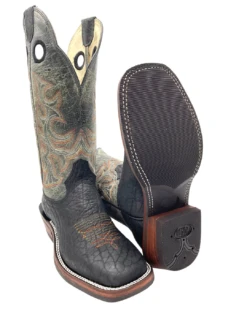 'Hondo' Men's 14" Bullhide Square Toe - Black -Fashion Shoes 225068945 1024x1024@2x