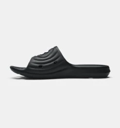 'Under Armour' Men's Locker IV Slide Sandal - Black / Black / White 9 'Under Armour' Men's Locker IV Slide Sandal - Black / Black / White -Fashion Shoes 3023758 001 A 1024x1024@2x
