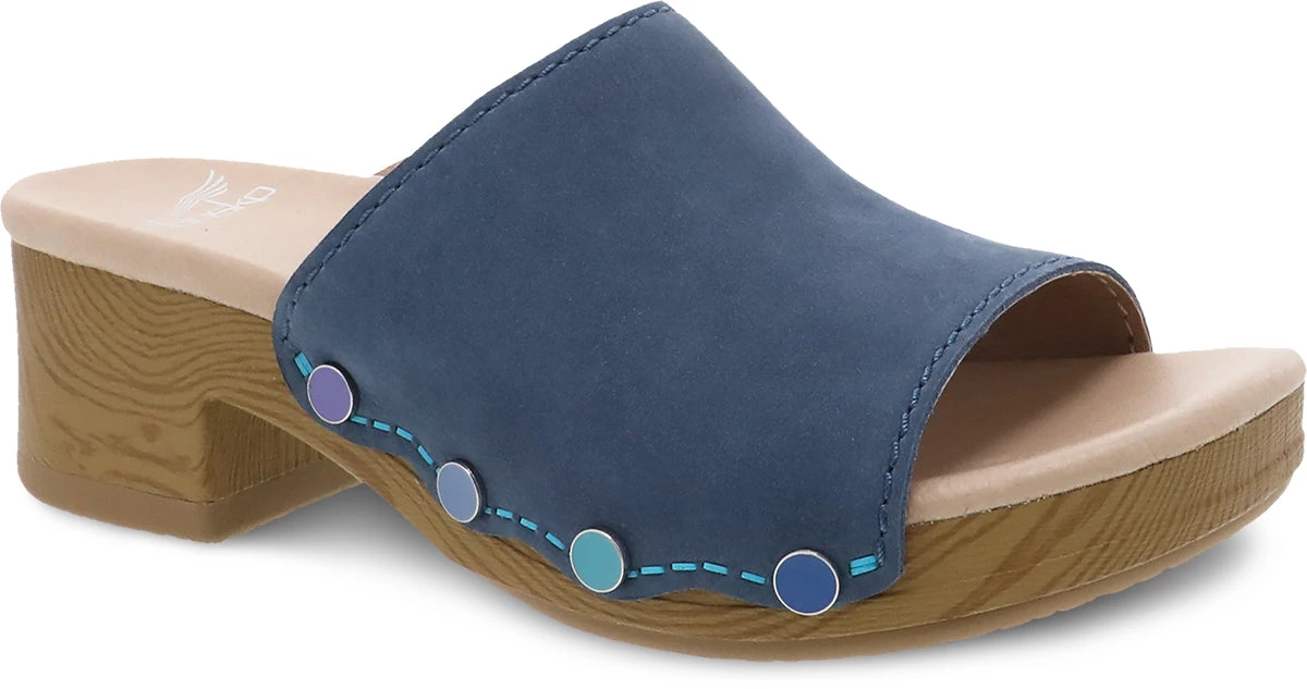 'Dansko' Women's Giana - Blue Milled Nubuck 4 'Dansko' Women's Giana - Blue Milled Nubuck - Image 4