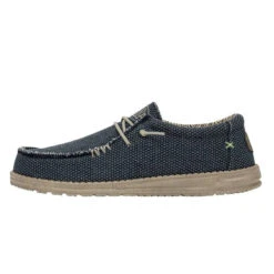 'Hey Dude' Men's Wally Braided - Blue Night 11 'Hey Dude' Men's Wally Braided - Blue Night -Fashion Shoes 40003 4NM WALLY BRAIDED BLUE NIGHT LEFT 1 1024x1024@2x