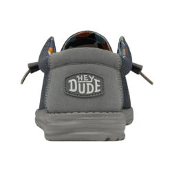 'Hey Dude' Men's Wally Sox Triple Needle - Blue Shadow 10 'Hey Dude' Men's Wally Sox Triple Needle - Blue Shadow -Fashion Shoes 40020 3US WALLYSOXTRIPLENEEDLE BLUESHADOW LEFTBACK 1024x1024@2x