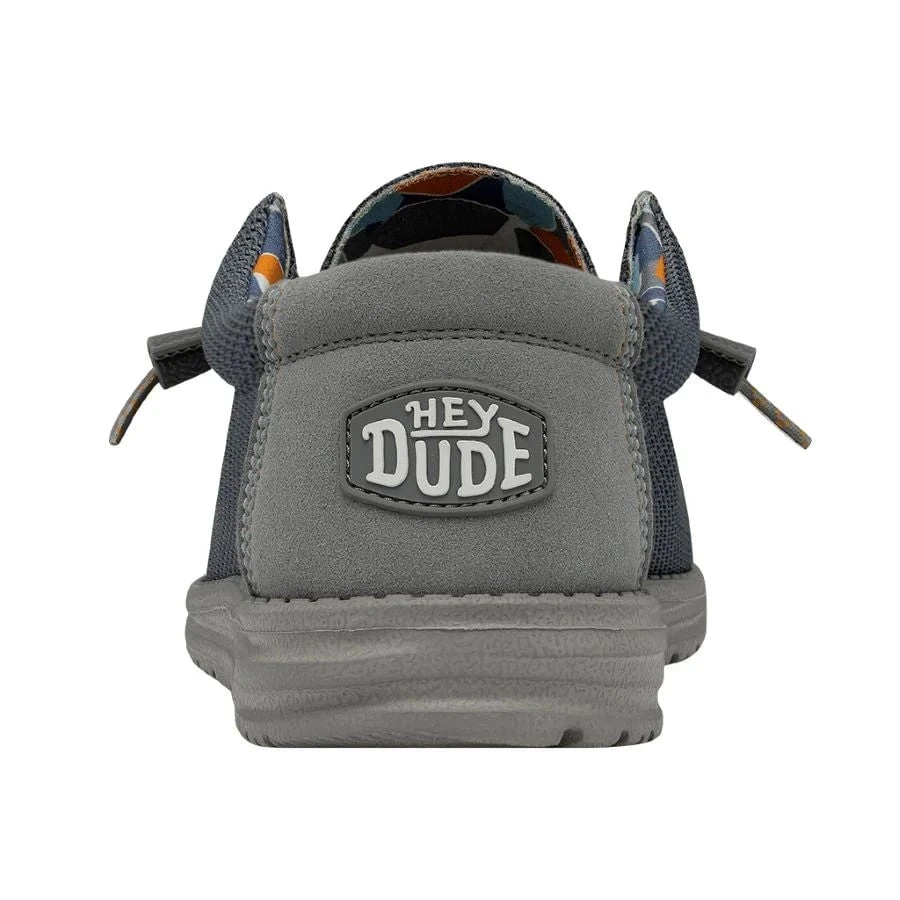 'Hey Dude' Men's Wally Sox Triple Needle - Blue Shadow 5 'Hey Dude' Men's Wally Sox Triple Needle - Blue Shadow - Image 5