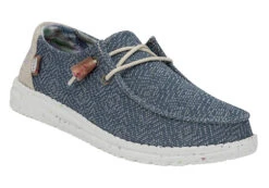 Hey Dude' Women's Wendy Knit II - Blue Denim -Fashion Shoes 40061 429 QUARTER 1024x1024@2x