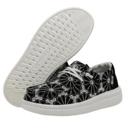 'Hey Dude' Women's Wendy Rise Eyelet - Black 8 'Hey Dude' Women's Wendy Rise Eyelet - Black -Fashion Shoes 40075 001 WENDY RISE EYELET BLACK LEFT 3 1024x1024@2x