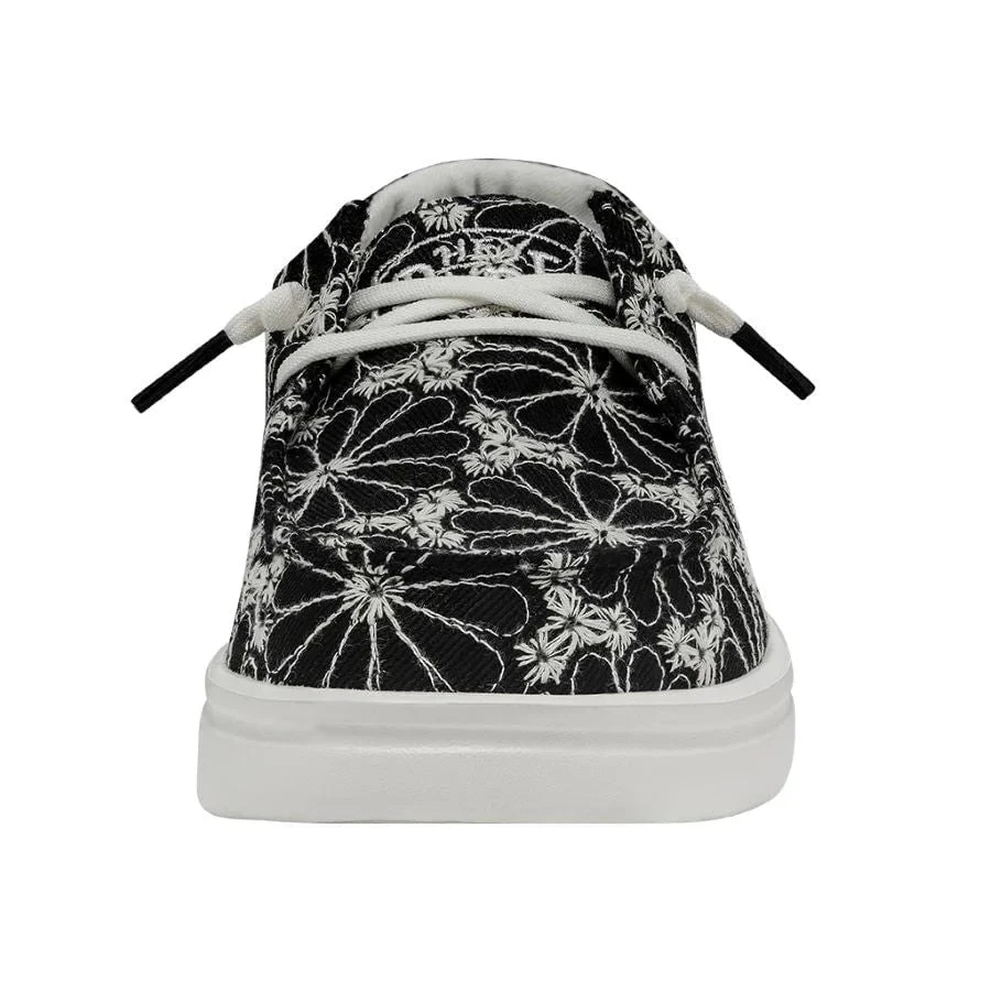 'Hey Dude' Women's Wendy Rise Eyelet - Black 4 'Hey Dude' Women's Wendy Rise Eyelet - Black - Image 4