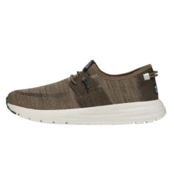 'Hey Dude' Men's Sirocco Sneaker - Beige Bark -Fashion Shoes 40140 2CA SIROCCO BEIGEBARK LEFTSIDE 1024x1024@2x