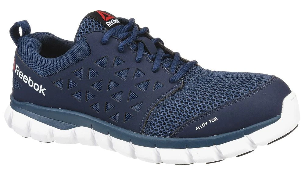 'Reebok' Men's Sublite Cushion ESD SR Alloy Toe - Navy 1 'Reebok' Men's Sublite Cushion ESD SR Alloy Toe - Navy