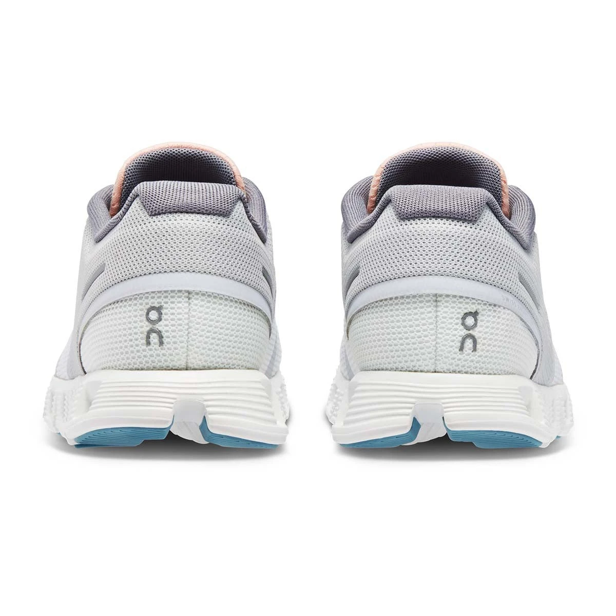 'On Running' Women's Cloud 5 Push - Glacier / Undyed White 4 'On Running' Women's Cloud 5 Push - Glacier / Undyed White - Image 4