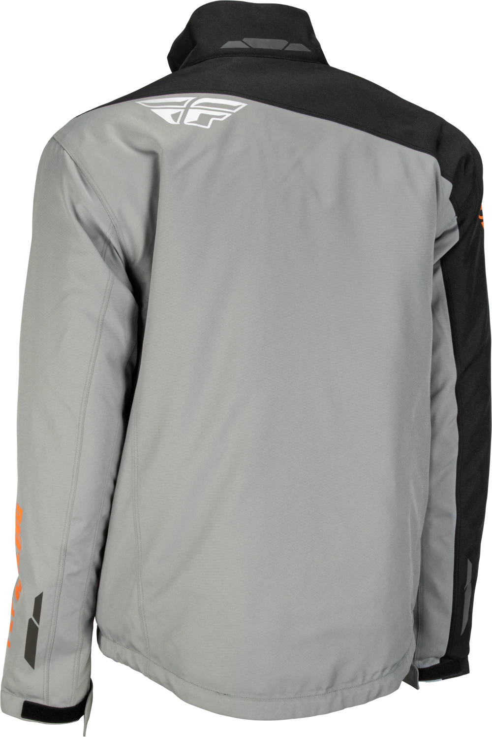 'Fly Racing' Men's Aurora WP Jacket - Grey / Black / Orange 2 'Fly Racing' Men's Aurora WP Jacket - Grey / Black / Orange - Image 2