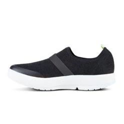'OOFOS' Women's OOmg Fibre Low Slip On - White / Black 13 'OOFOS' Women's OOmg Fibre Low Slip On - White / Black -Fashion Shoes 5070WHTBLK 4 1024x1024@2x