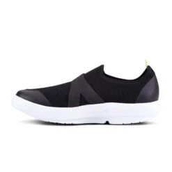 'OOFOS' Men's OOmg Mesh Low Slip On - White / Black 13 'OOFOS' Men's OOmg Mesh Low Slip On - White / Black -Fashion Shoes 5080WHTBLK 4 1024x1024@2x