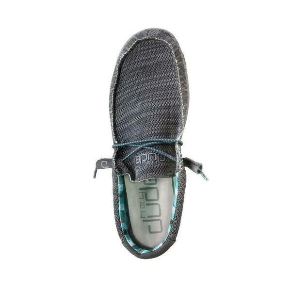 'Hey Dude' Men's Wally Sox - Charcoal 5 'Hey Dude' Men's Wally Sox - Charcoal - Image 5